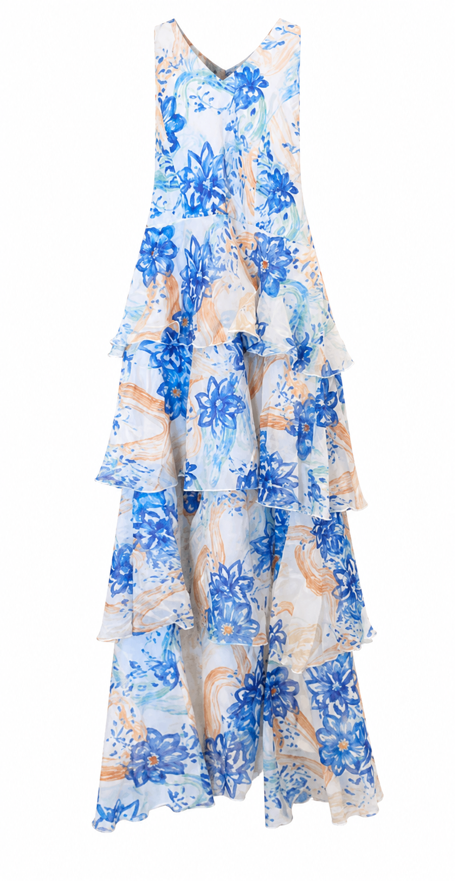 The Aurelia Azure Gown