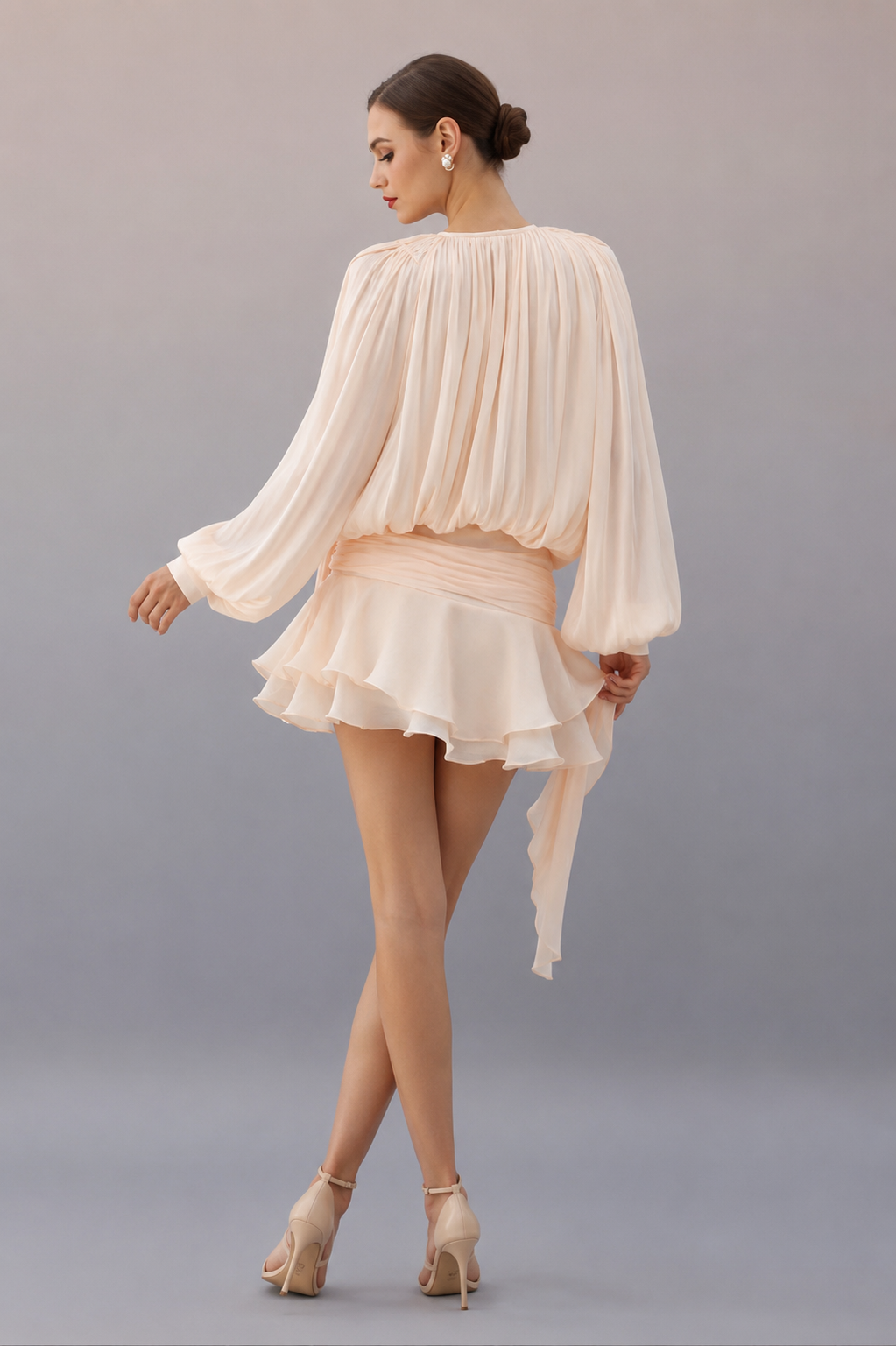 The Celestia Ivory Dress