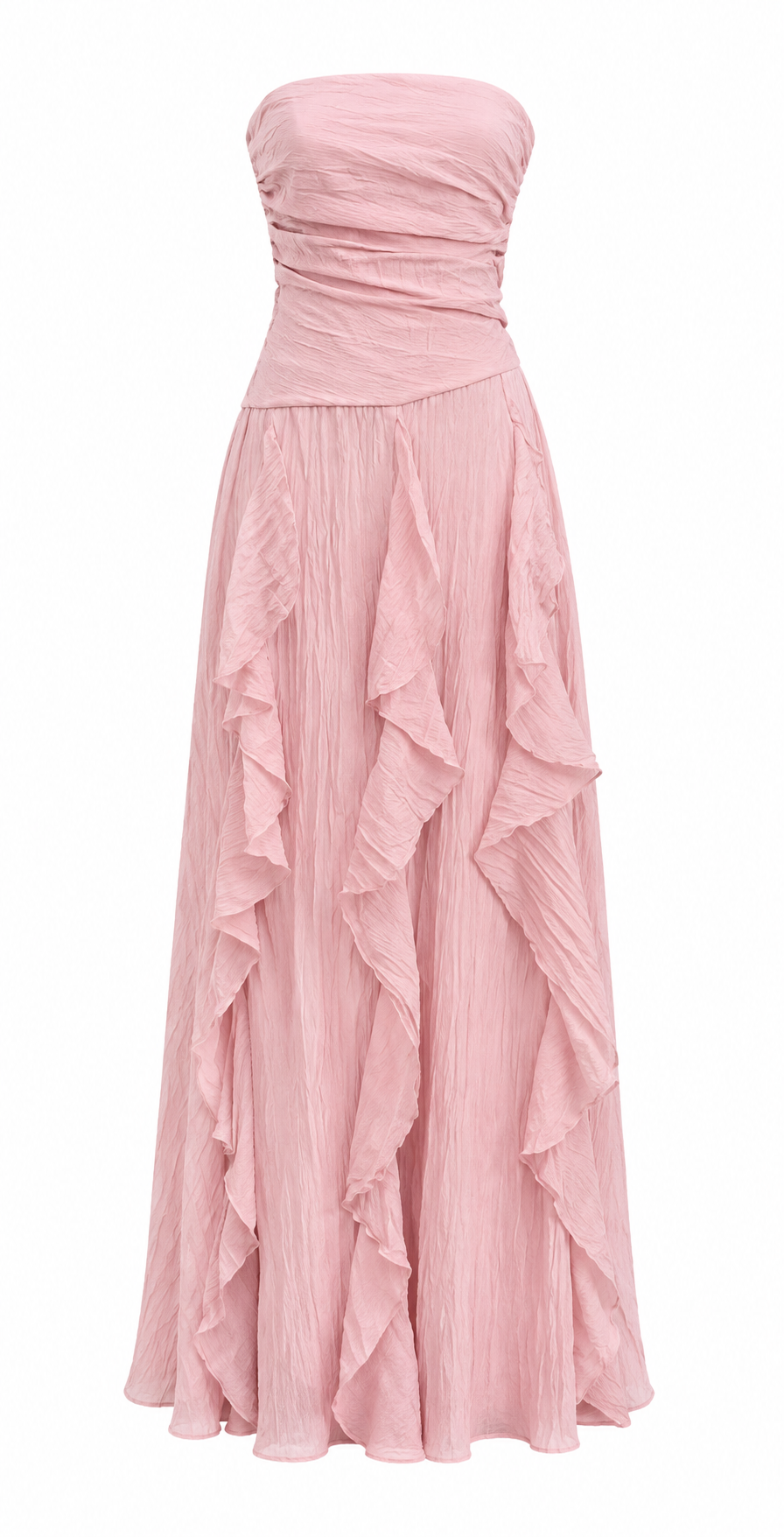 Luna Blush Ruffle Dress